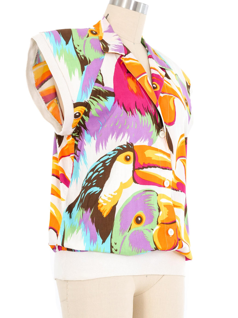 Krizia Cotton Bird Top Top arcadeshops.com