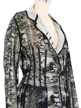 1988 Jean Paul Gaultier Cowboy Lace Peplum Jacket Jacket arcadeshops.com