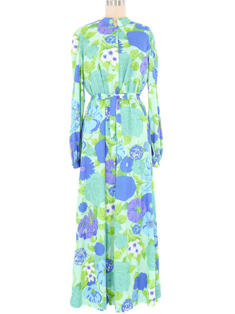 Ken Scott Floral Printed Jersey Ensemble Suit arcadeshops.com