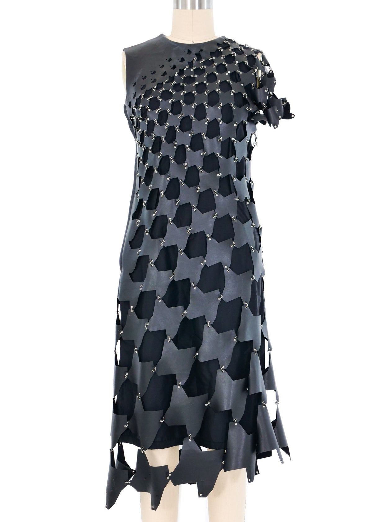 Noir Kei Ninomiya Laser Cut Dress Noir Kei Ninomiya Laser Cut Dress