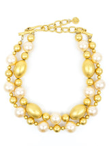 Givenchy Goldtone Beaded Choker Accessory arcadeshops.com