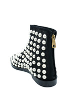 Dolce And Gabbana Pearl Studded Mesh Booties, 39 Accessory arcadeshops.com