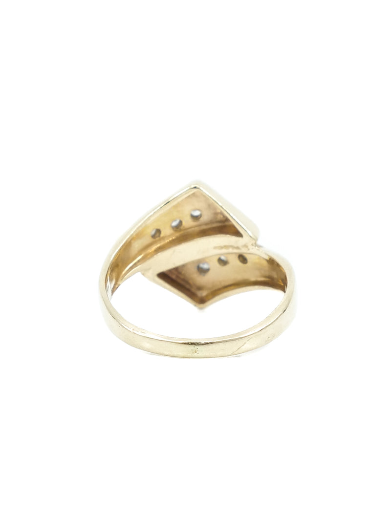 14k Gold Geometric Bypass Ring Fine Jewelry arcadeshops.com