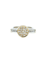 14k Geometric Diamond Ring Fine Jewelry arcadeshops.com