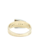 14k Gold Buckle Ring Fine Jewelry arcadeshops.com