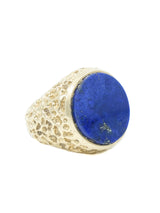 14k Lapis Signet Ring Fine Jewelry arcadeshops.com