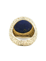 14k Lapis Signet Ring Fine Jewelry arcadeshops.com