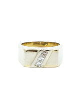 14k Diamond Signet Ring Fine Jewelry arcadeshops.com