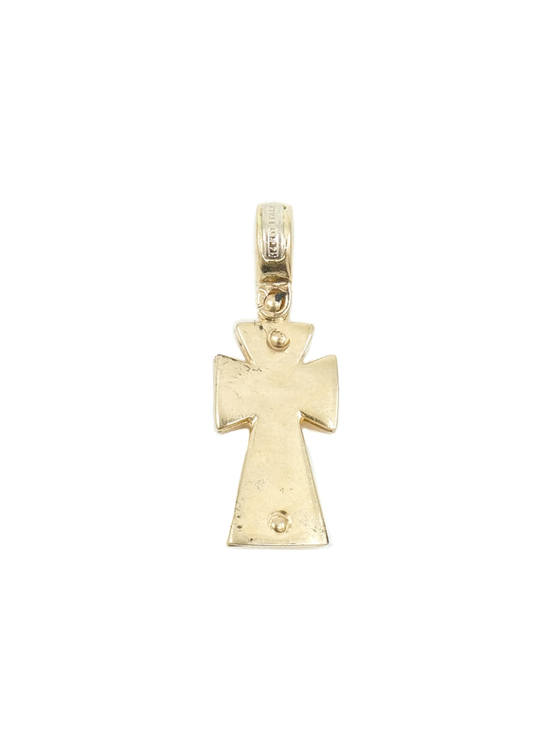 14k Gold Cross Charm Fine Jewelry arcadeshops.com