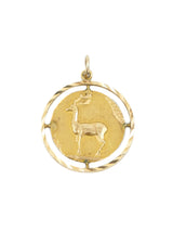 18k Gold Coin Charm Fine Jewelry arcadeshops.com