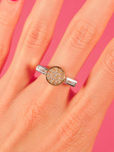 14k Geometric Diamond Ring Fine Jewelry arcadeshops.com