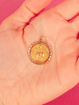 18k Gold Coin Charm Fine Jewelry arcadeshops.com