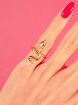 14k Snake Ring Fine Jewelry arcadeshops.com