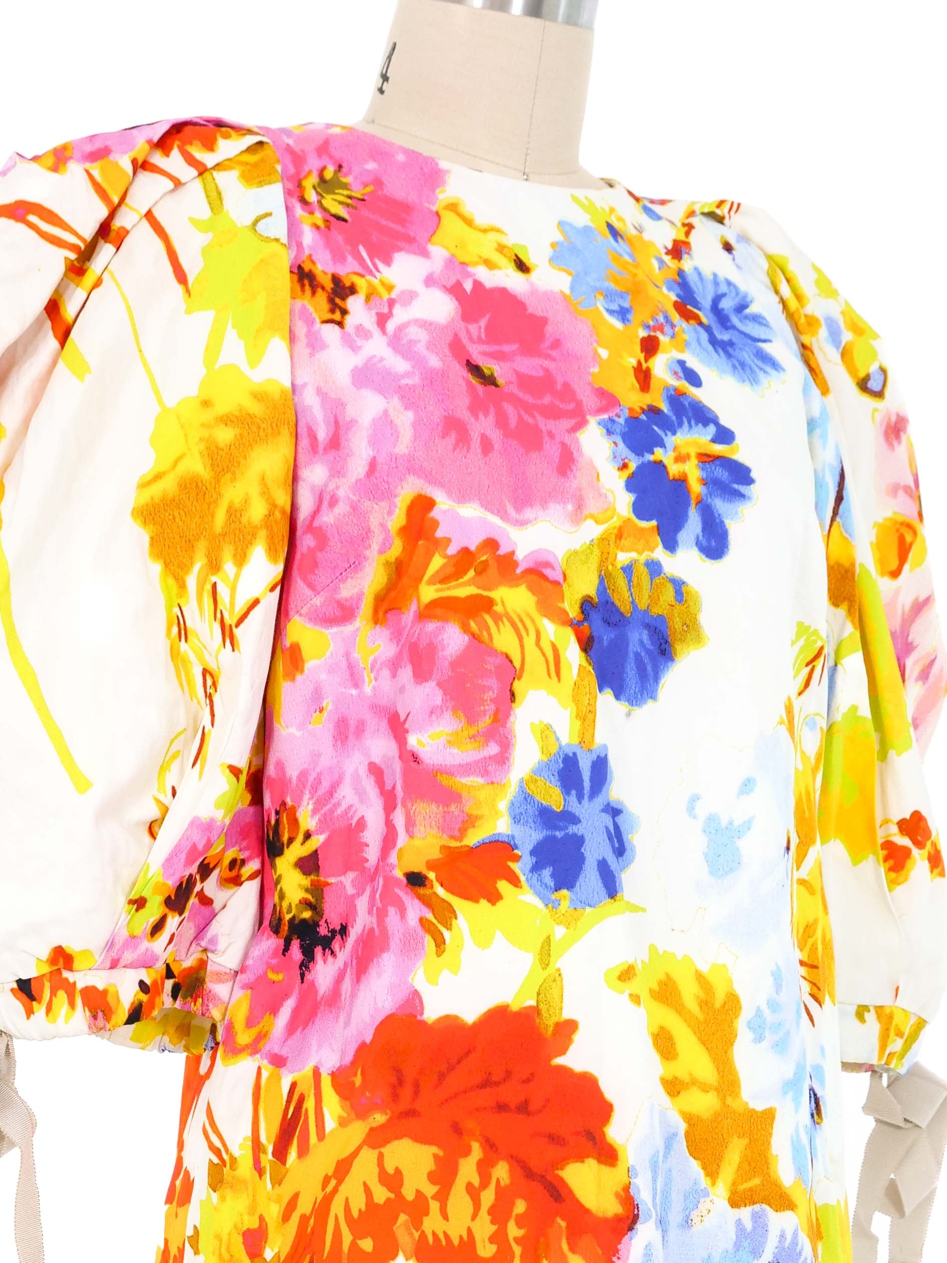 【DRIES VAN NOTEN】Floral ビーチカバーアップ コットン100% Dries Van Noten COTTON COCOON SHIRT | REVERSIBLE