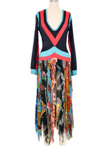 1971 Giorgio di Sant'Angelo Bodysuit Scarf Dress Dress arcadeshops.com