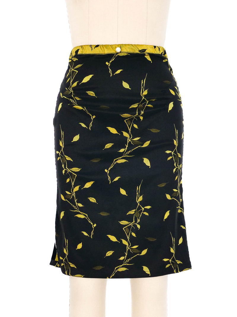 Voyage Botanical Print Skirt Bottom arcadeshops.com