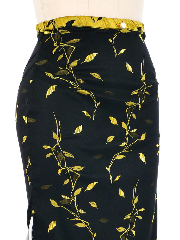 Voyage Botanical Print Skirt Bottom arcadeshops.com