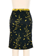 Voyage Botanical Print Skirt Bottom arcadeshops.com