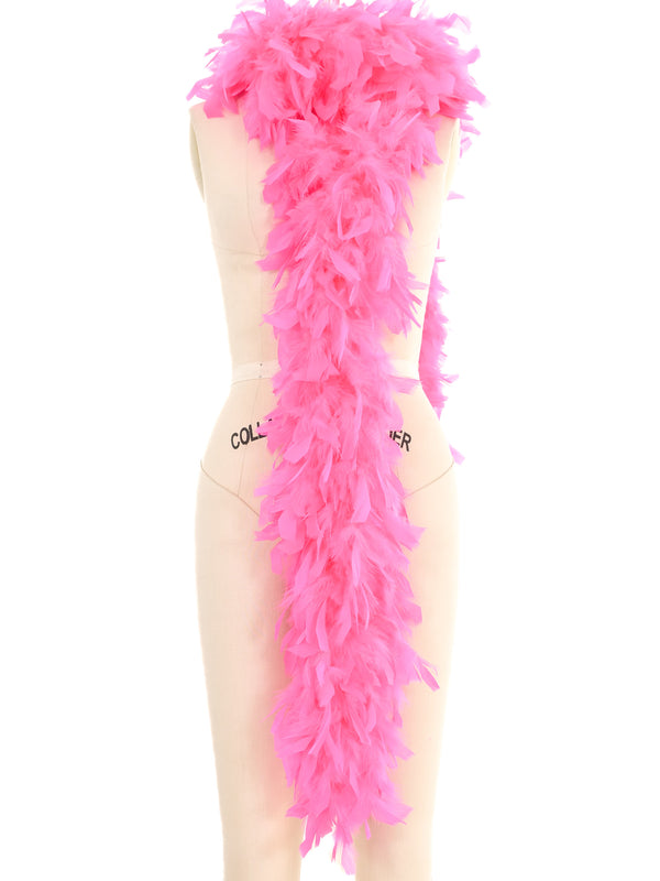 Pink Feather Boa Accessory arcadeshops.com