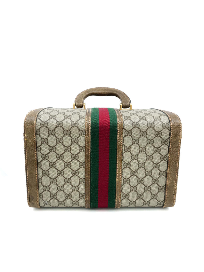 Gucci Web Monogram Train Case Accessory arcadeshops.com