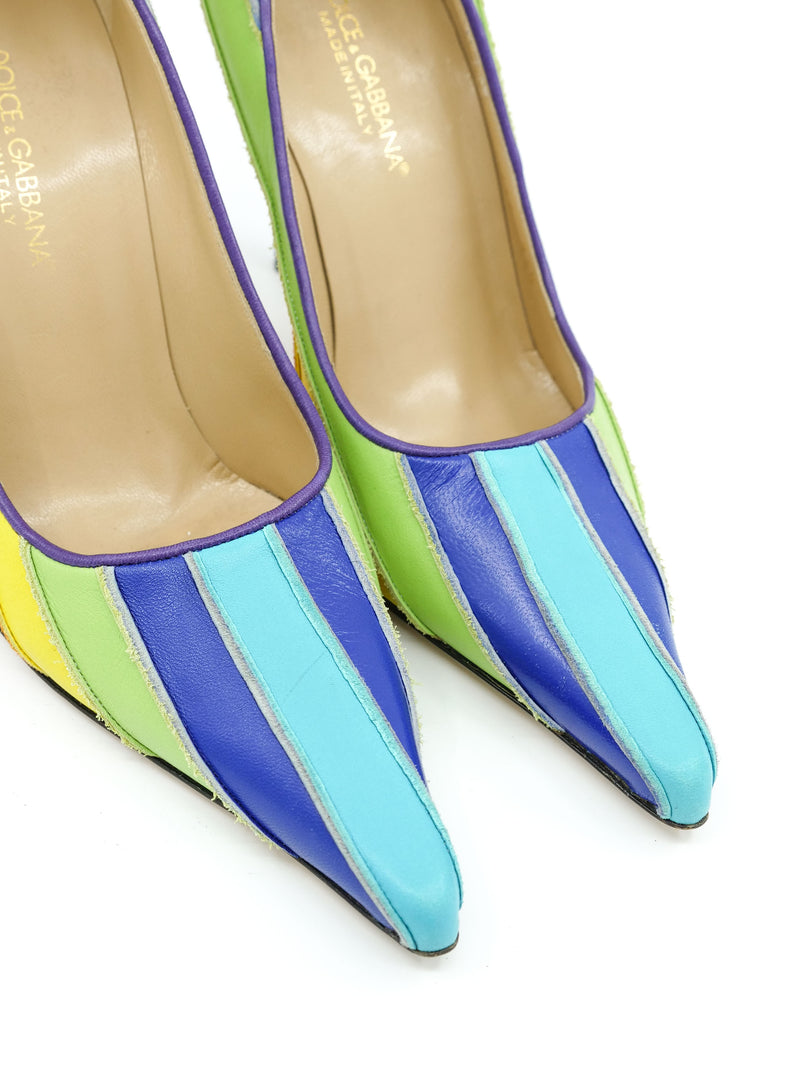 Dolce And Gabbana Rainbow Pumps, 36.5 Accessory arcadeshops.com