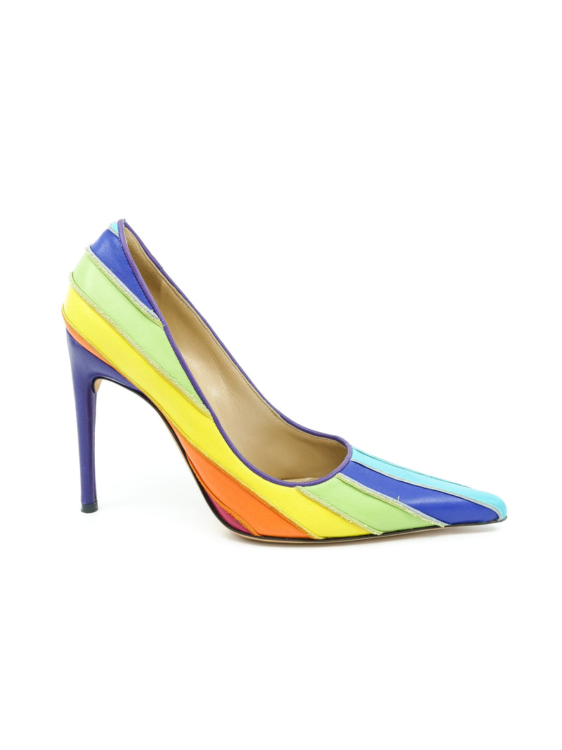 Dolce And Gabbana Rainbow Pumps, 36.5 Accessory arcadeshops.com