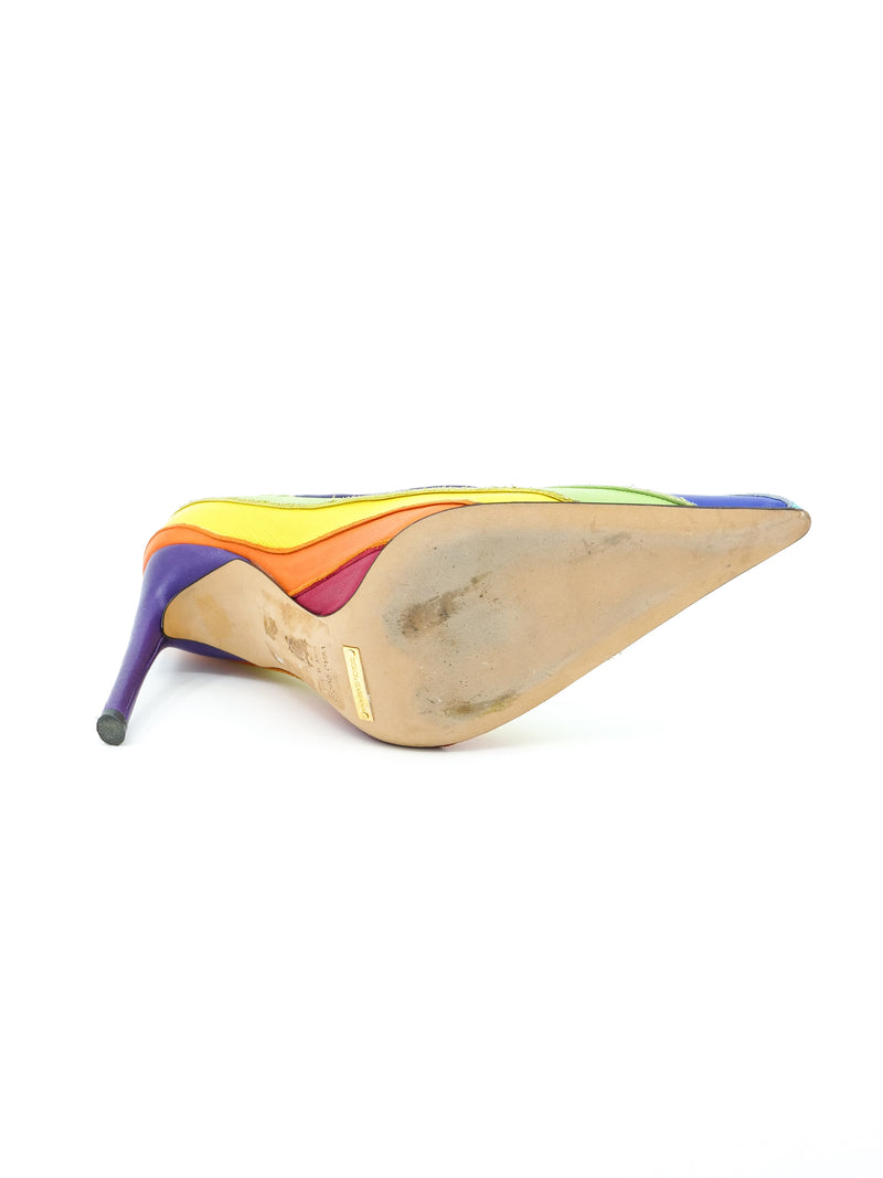 Dolce And Gabbana Rainbow Pumps, 36.5 Accessory arcadeshops.com