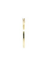 14k Flat Hoop Earrings Fine Jewelry arcadeshops.com