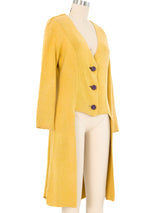 Issey Miyake Yellow Tails Cardigan Sweater Jacket arcadeshops.com