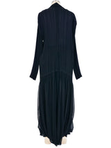 Issey Miyake Layered Pleated Chiffon Ensemble Suit arcadeshops.com