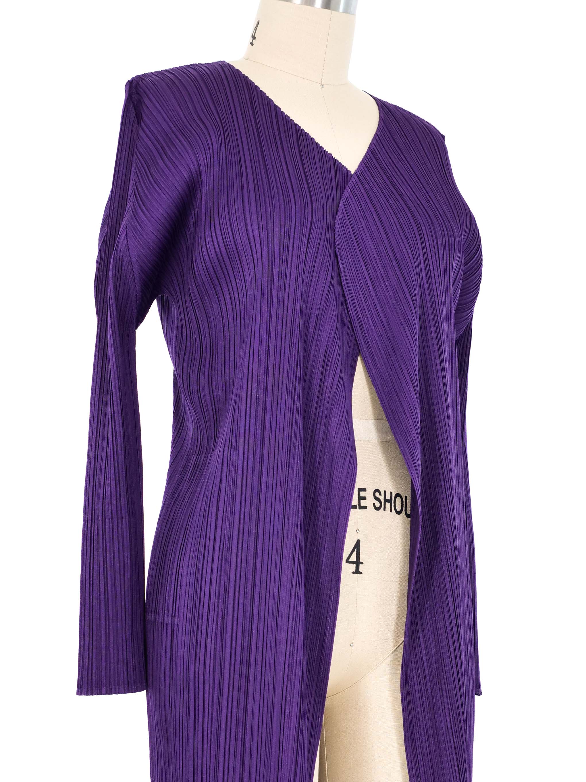 PLEATS PLEASE ISSEY MIYAKE ネックウォーマー 紫 PLEATS PLEASE ISSEY MIYAKE ネックウォーマー 紫 PLEATS PLEASE