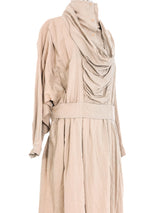 Issey Miyake Belted Cowl Neck Dress Dress arcadeshops.com