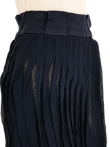 Issey Miyake Pleated Mini Skirt Bottom arcadeshops.com