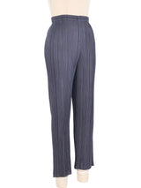 Issey Miyake Pleats Please Gray Crop Pants Bottom arcadeshops.com