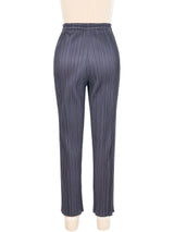 Issey Miyake Pleats Please Gray Crop Pants Bottom arcadeshops.com