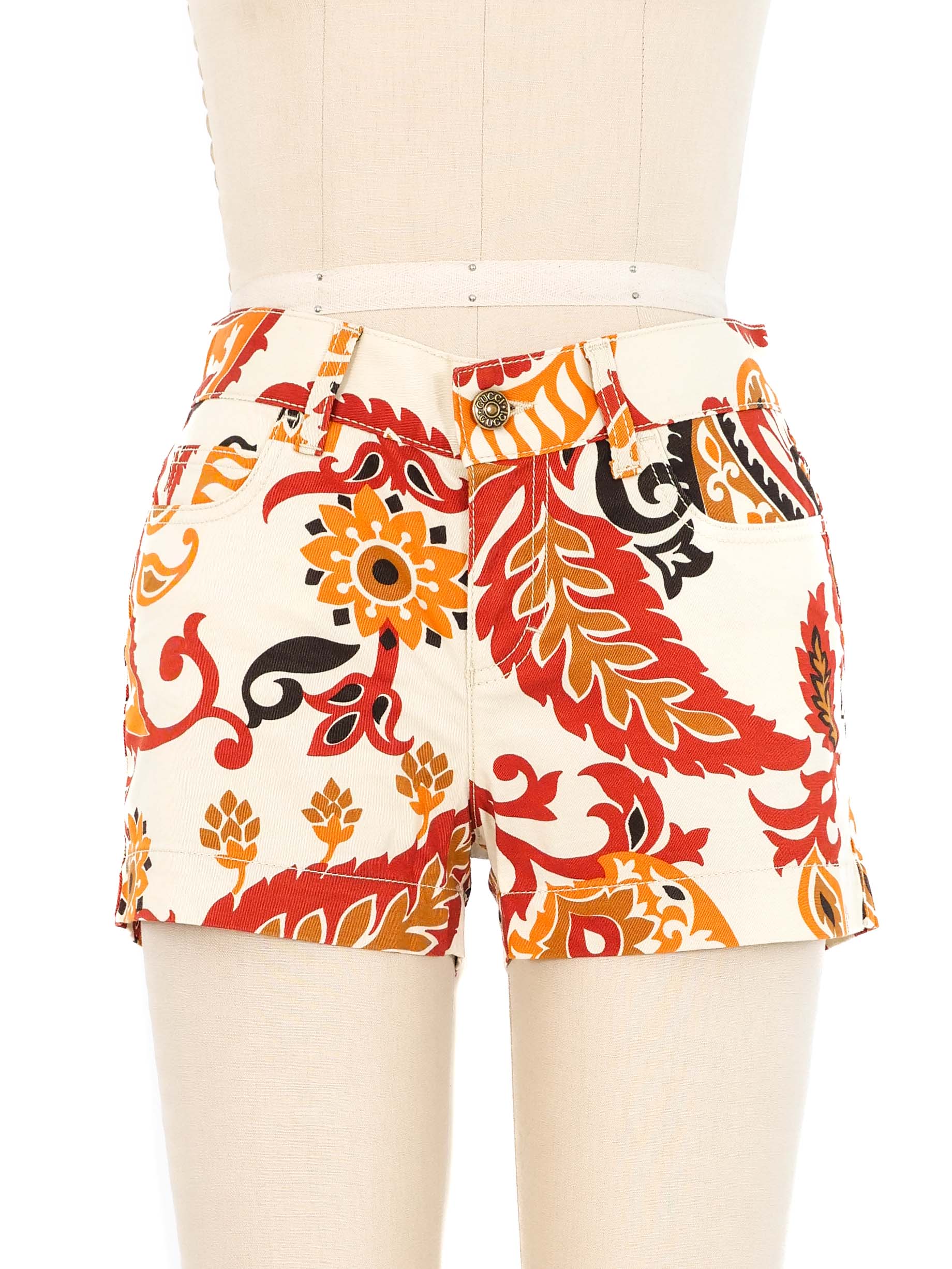 Gucci floral shorts on sale