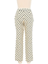 Rochas Polka Dot Cigarette Pants Bottom arcadeshops.com