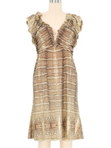 2007 Roberto Cavalli Animal Print Dress Dress arcadeshops.com