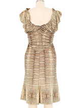 2007 Roberto Cavalli Animal Print Dress Dress arcadeshops.com