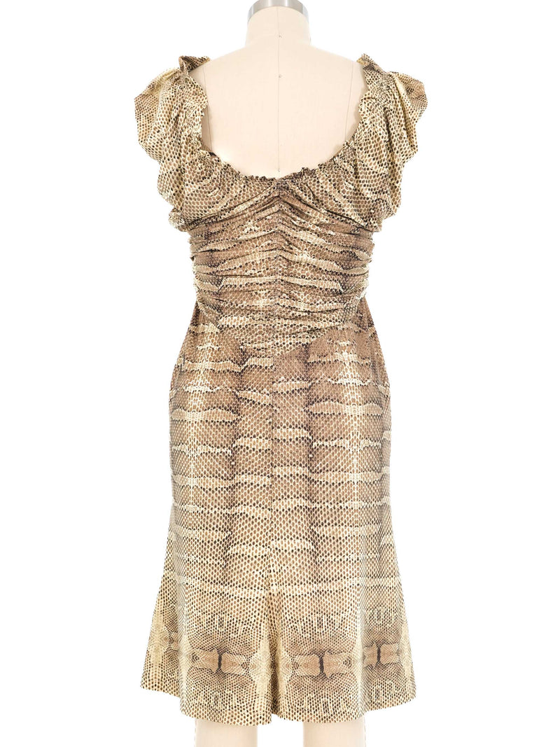 2007 Roberto Cavalli Animal Print Dress Dress arcadeshops.com