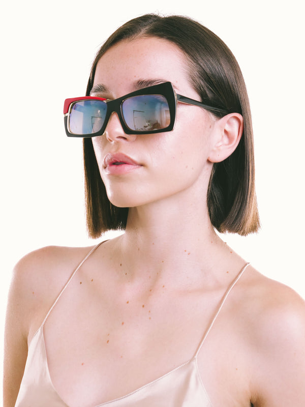 Ultra Graffitis Rectangular Sunglasses Accessory arcadeshops.com