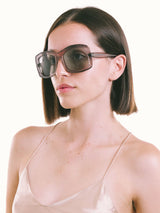 Paulette Guinet Ombre Square Sunglasses Accessory arcadeshops.com