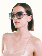 Christian Dior Tortoiseshell Butterfly Sunglasses Accessory arcadeshops.com