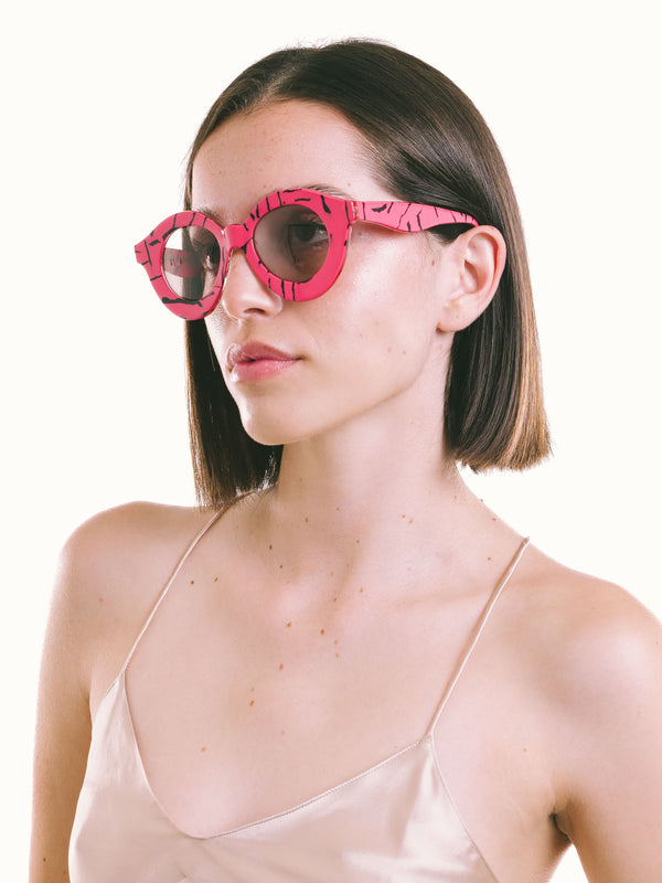 Michele Lamy Pink Rita Sunglasses Accessory arcadeshops.com