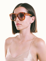 Emmanuelle Khan Amber Sunglasses Accessory arcadeshops.com