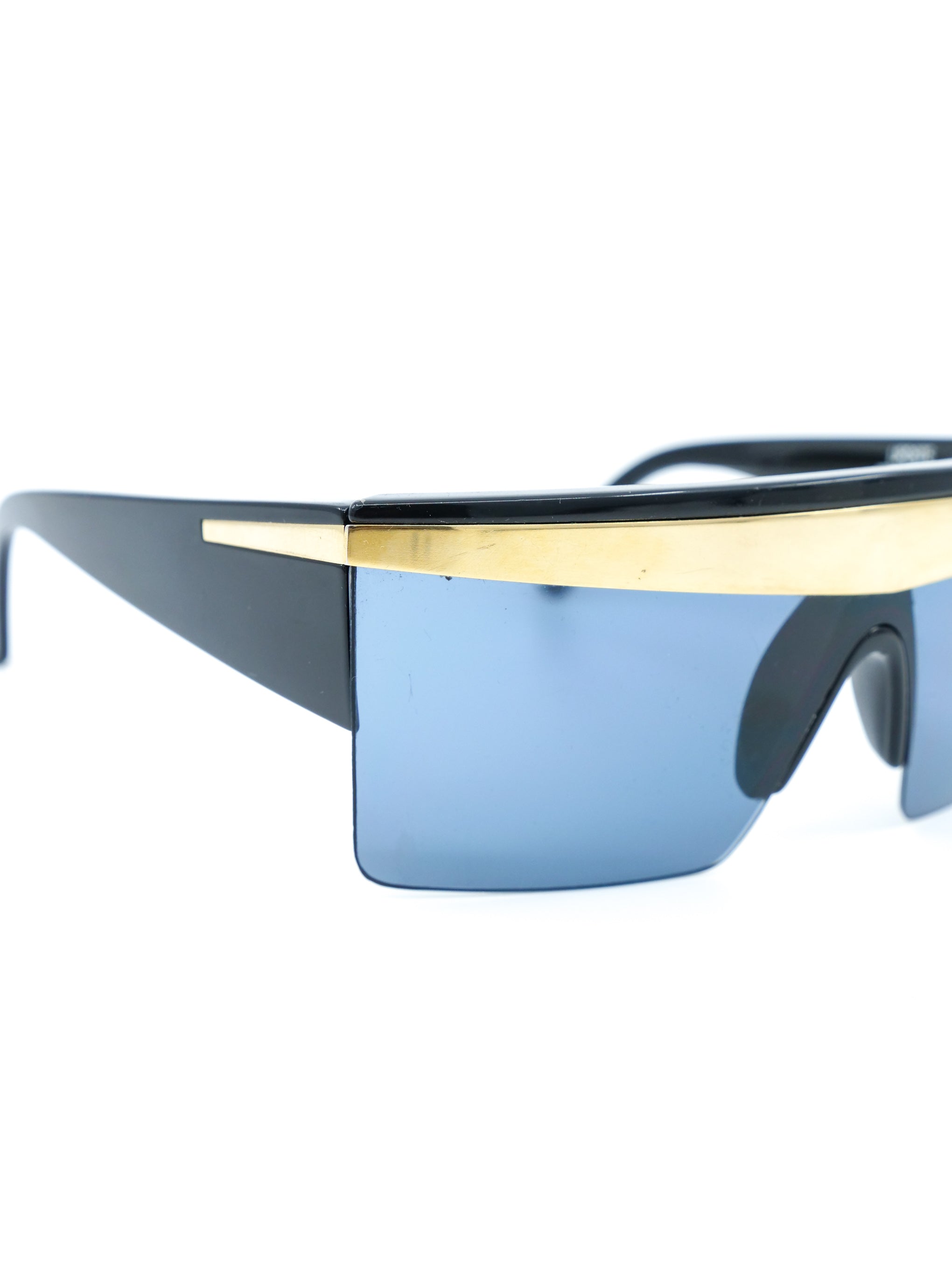 GIANNI VERSACE ヴィンテージ サングラス◆ Gianni Versace 1996 Mens Vintage Gold Medusa Brown Sunglasses MOD