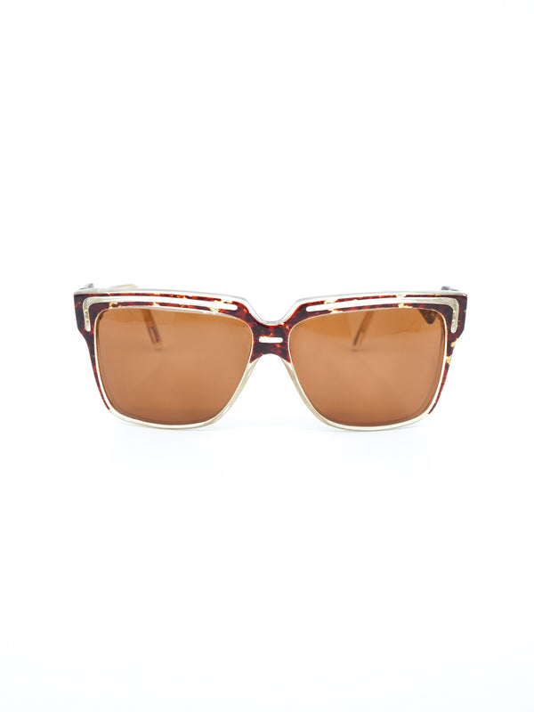 Ultra Bombay Oversized Tortoiseshell Sunglasses Accessory arcadeshops.com