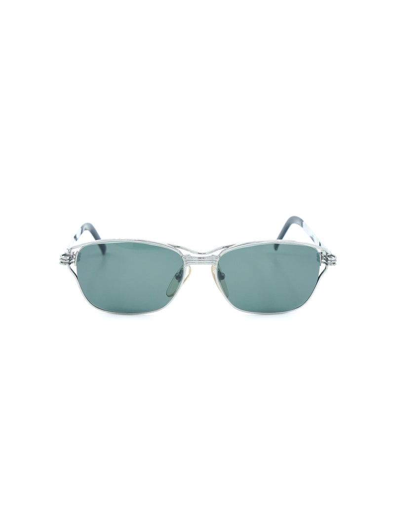 Jean Paul Gaultier Silver Frame Sunglasses Accessory arcadeshops.com