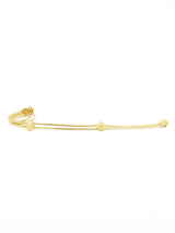 Goldtone Lions Head Stretch Belt Accessory arcadeshops.com