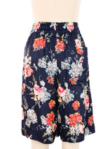 Dries Van Noten Sequin Floral Shorts Bottom arcadeshops.com